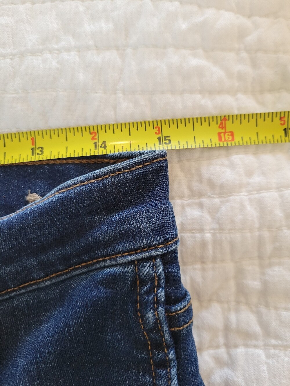 Madewell High Rise Skinny Jeans in Dark Indigo Wash - Picture 6 of 6